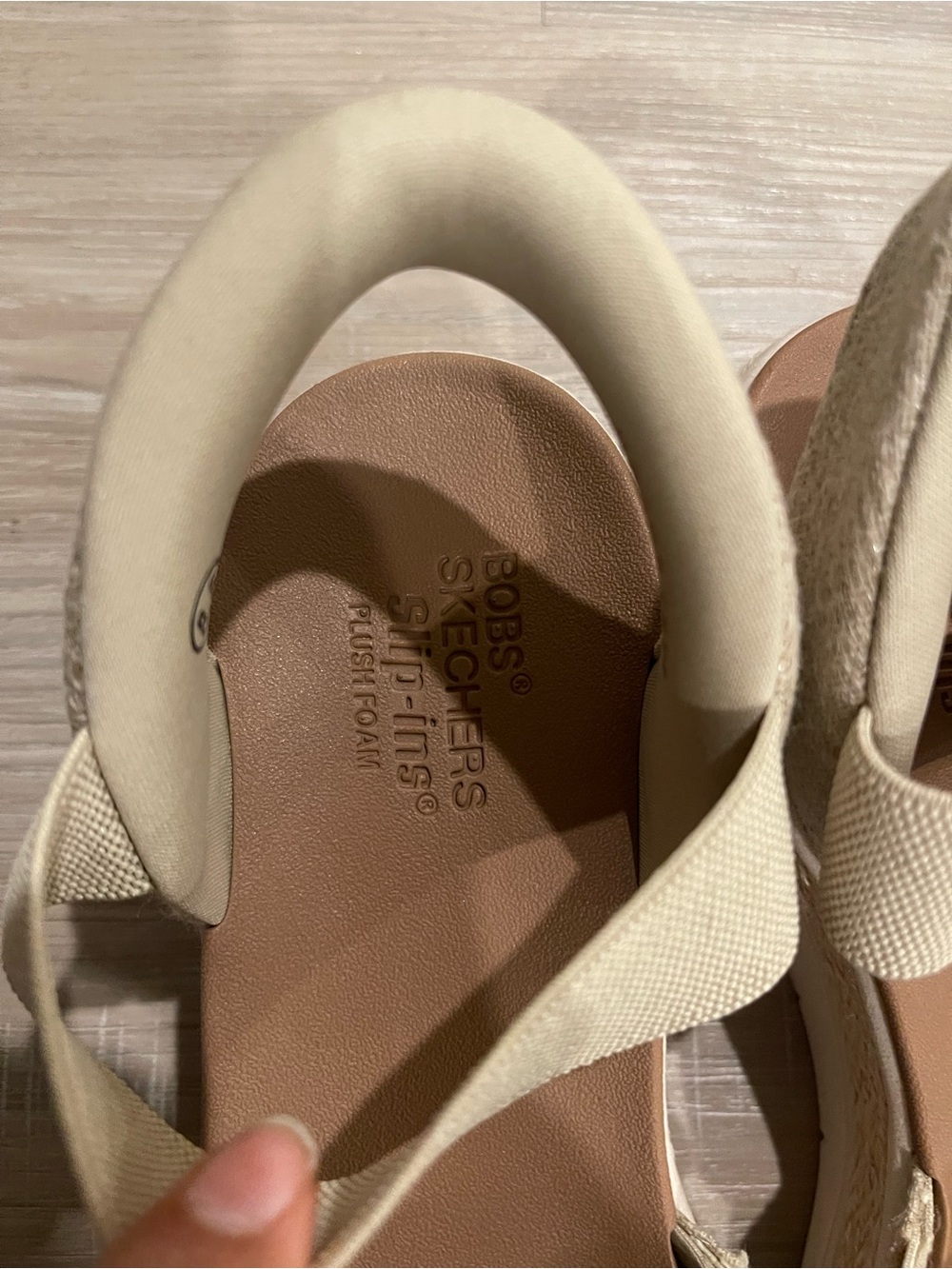 NWT Skechers BOBS WOMENS SLIP-INS SUN RAY-BRIGHT SANDAL - Picture 3 of 6
